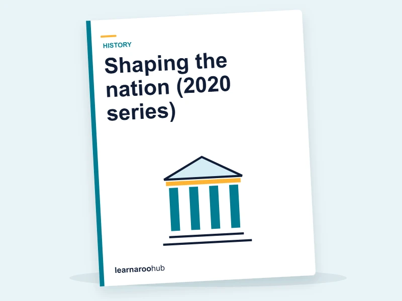 GCSE History (AQA 8145) — Paper 2: Shaping the nation (2020 series) — mock practice paper cover