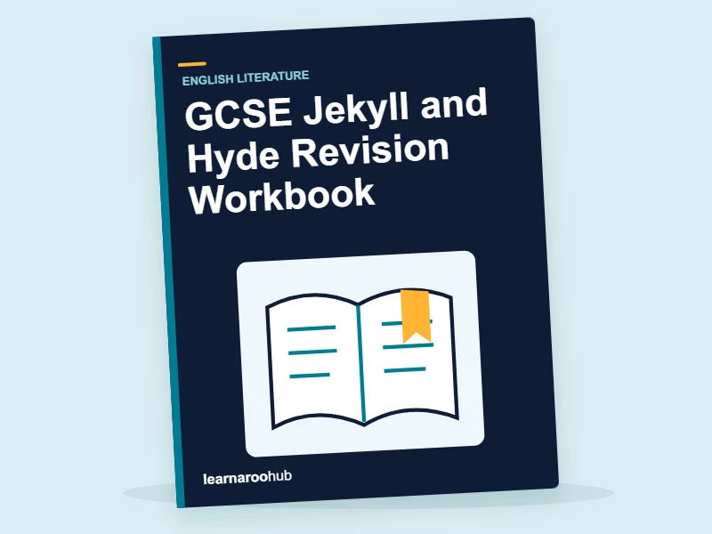 GCSE Jekyll and Hyde Revision Workbook — activity book cover