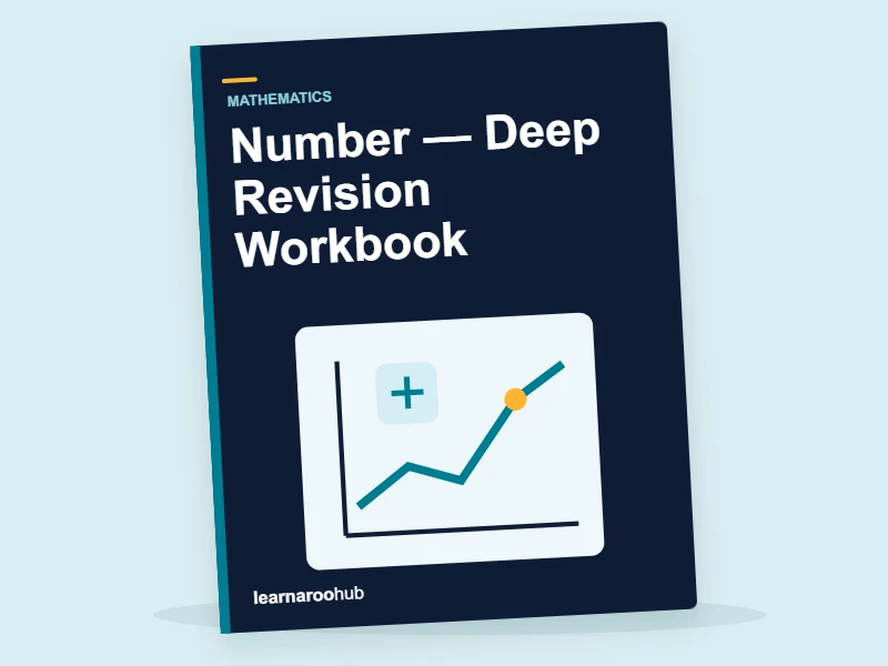 GCSE Maths: Number — Deep Revision Workbook — activity book cover