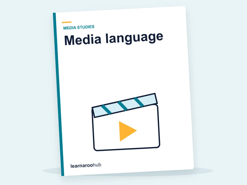 GCSE Media Studies — Module 2: Media language — e-learning module cover