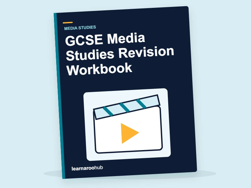 GCSE Media Studies Revision Workbook — activity book cover