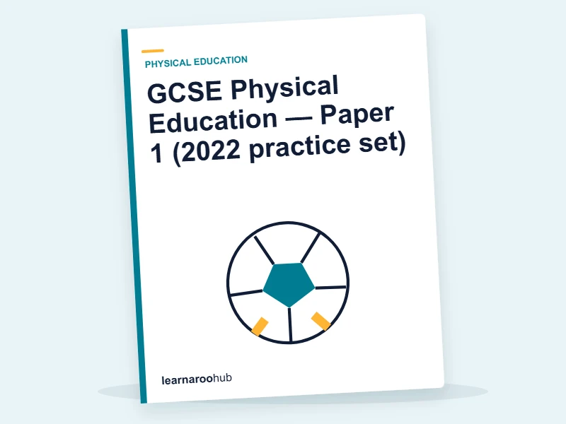 GCSE Physical Education — Paper 1 (2022 practice set) — mock practice paper cover