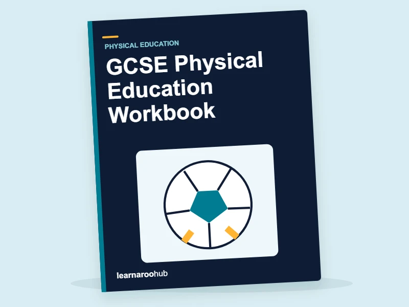 GCSE Physical Education Workbook — activity book cover