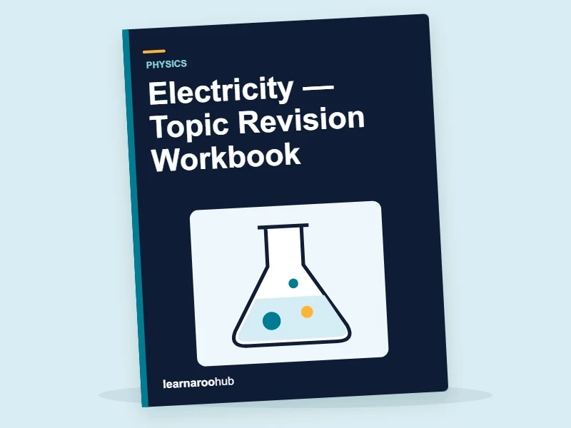 GCSE Physics: Electricity — Topic Revision Workbook — activity book cover