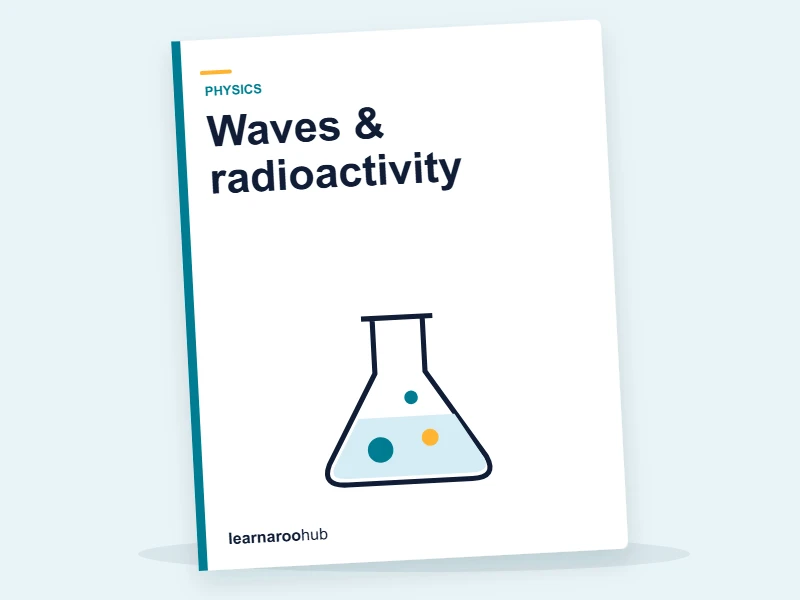 GCSE Physics (OCR) — Module 4: Waves & radioactivity — e-learning module cover