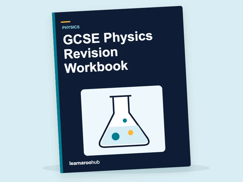 GCSE Physics Revision Workbook — activity book cover