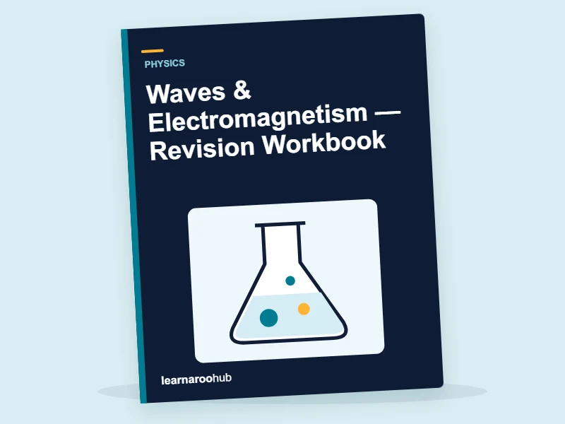 GCSE Physics: Waves & Electromagnetism — Revision Workbook — activity book cover