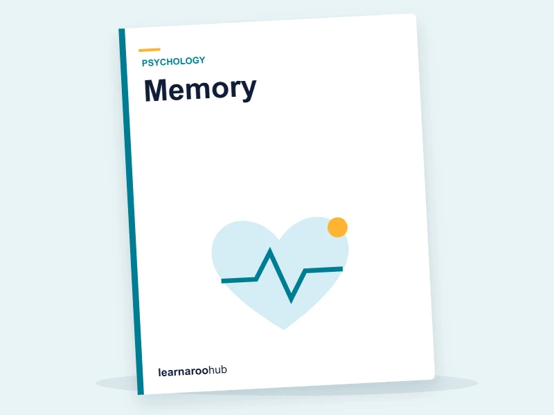 GCSE Psychology — Module 1: Memory — e-learning module cover