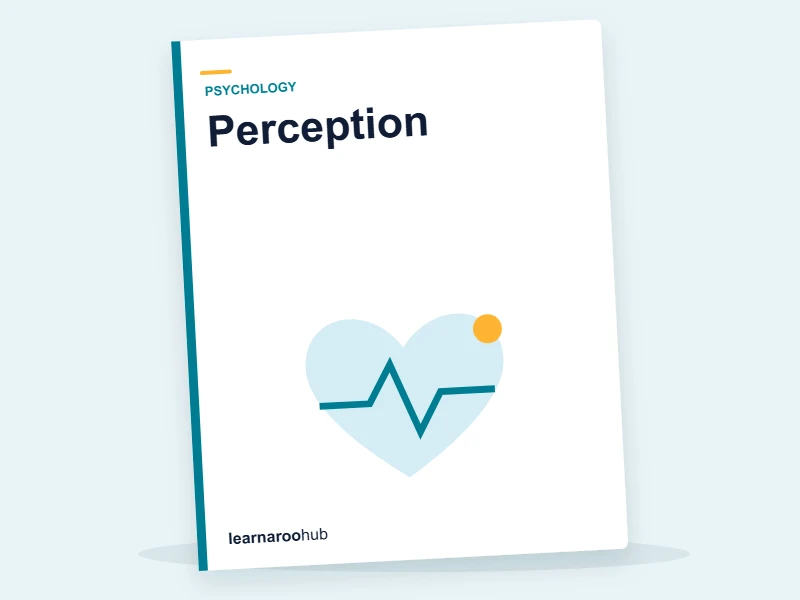 GCSE Psychology — Module 2: Perception — e-learning module cover