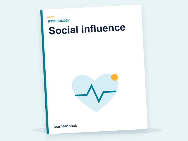 GCSE Psychology — Module 4: Social influence — e-learning module cover