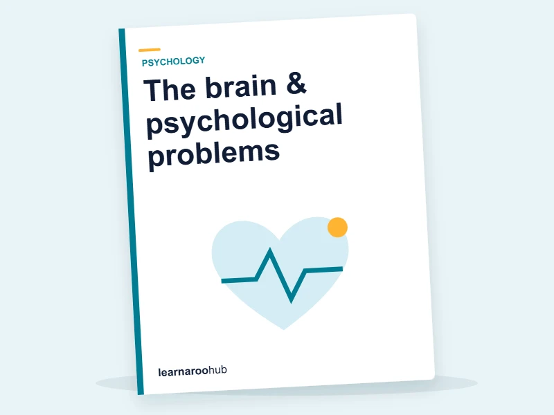 GCSE Psychology — Module 6: The brain & psychological problems — e-learning module cover