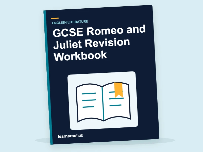 GCSE Romeo and Juliet Revision Workbook — activity book cover