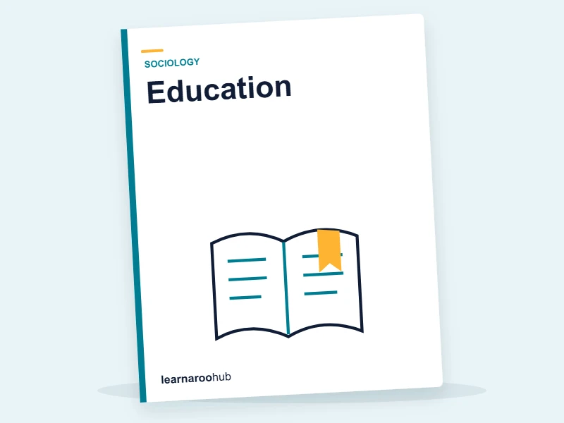 GCSE Sociology — Module 3: Education — e-learning module cover