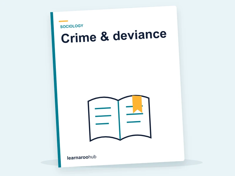 GCSE Sociology — Module 4: Crime & deviance — e-learning module cover