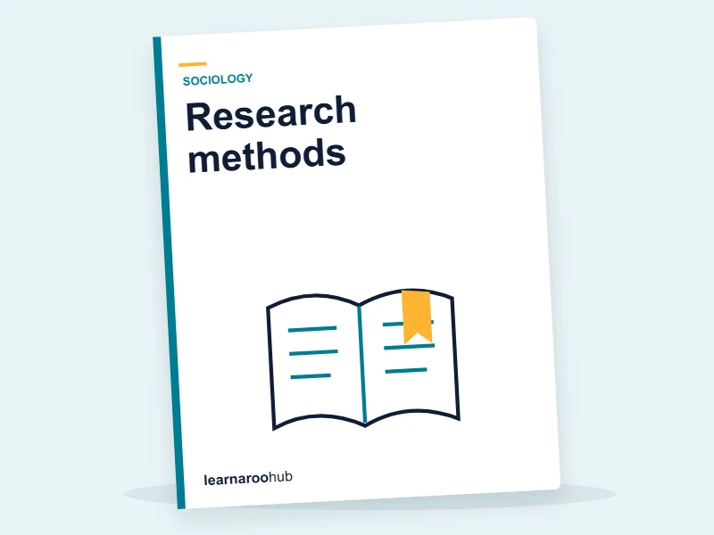 GCSE Sociology — Module 6: Research methods — e-learning module cover