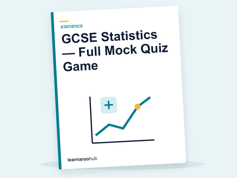 GCSE Statistics — Full Mock Quiz Game — quiz cover