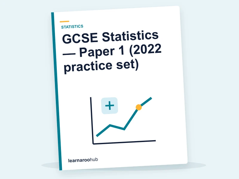 GCSE Statistics — Paper 1 (2022 practice set) — mock practice paper cover
