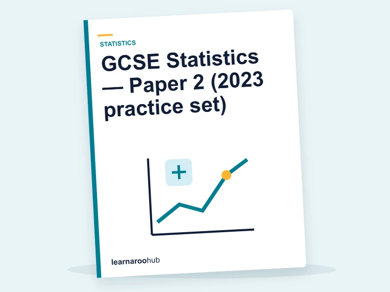 GCSE Statistics — Paper 2 (2023 practice set) — mock practice paper cover
