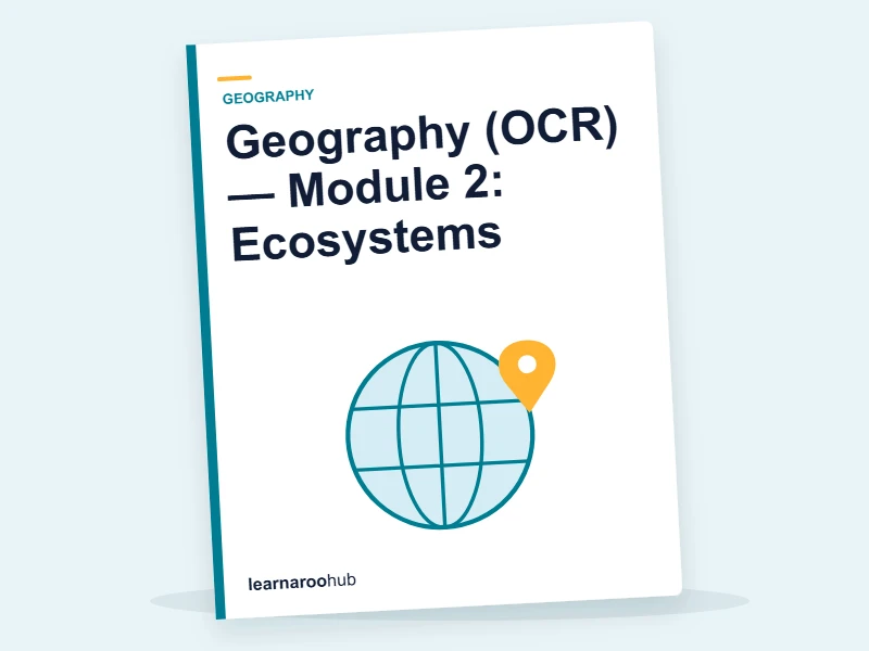 Geography (OCR) — Module 2: Ecosystems — e-learning module cover