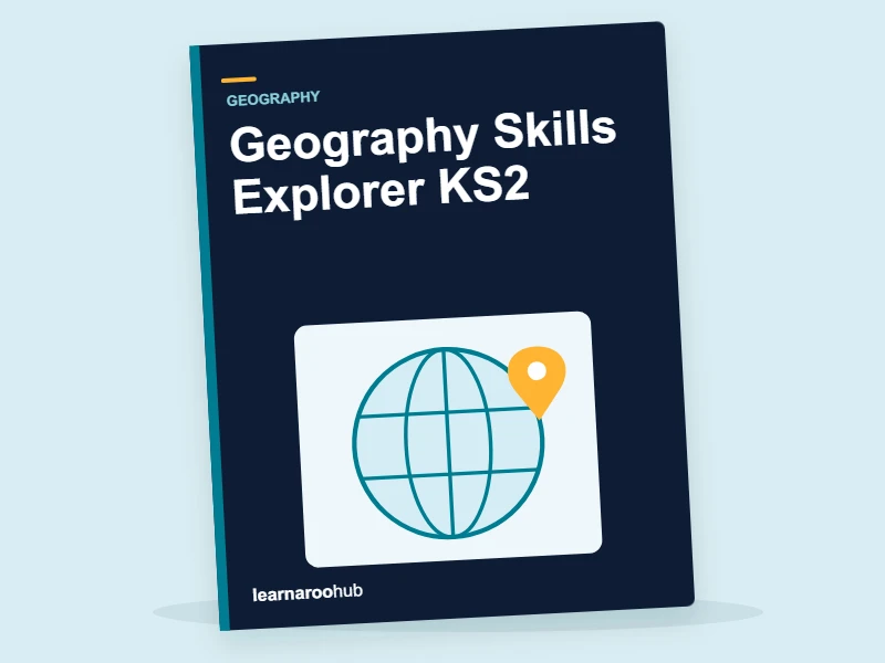 Geography Skills Explorer KS2 — activity book cover