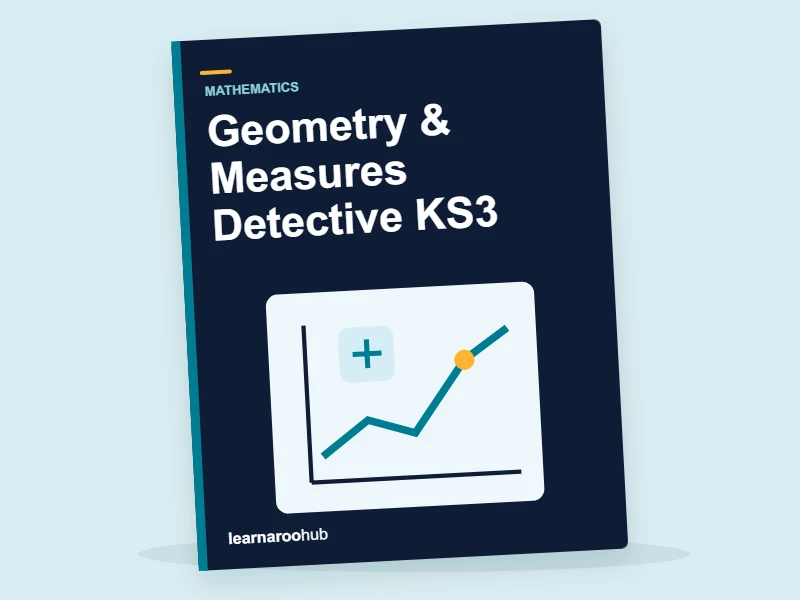 Geometry & Measures Detective KS3 — activity book cover