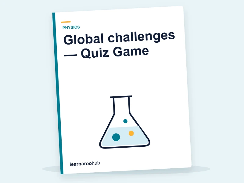Global challenges — Quiz Game — quiz cover