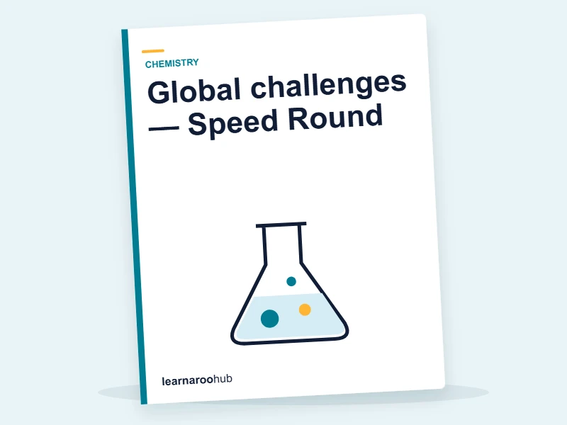 Global challenges — Speed Round — quiz cover