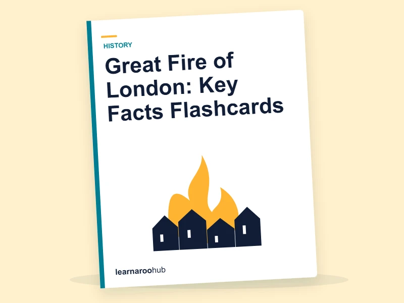 Great Fire of London: Key Facts Flashcards — flashcard deck cover