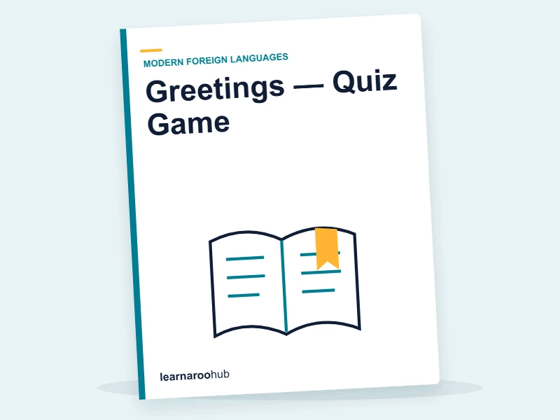 Greetings — Quiz Game — quiz cover