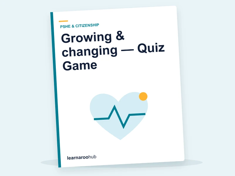 Growing & changing — Quiz Game — quiz cover