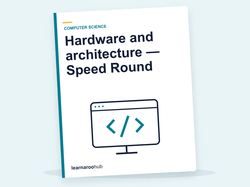 Hardware and architecture — Speed Round — quiz cover