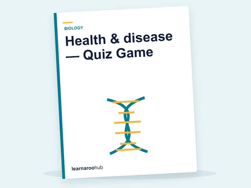 Health & disease — Quiz Game — quiz cover