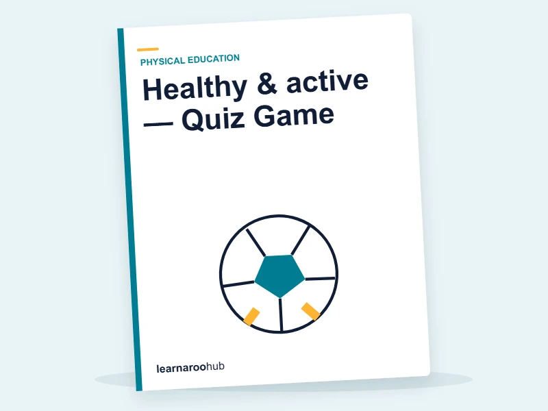 Healthy & active — Quiz Game — quiz cover