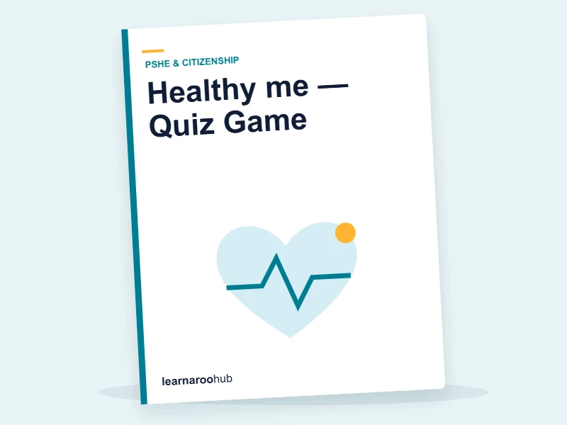 Healthy me — Quiz Game — quiz cover