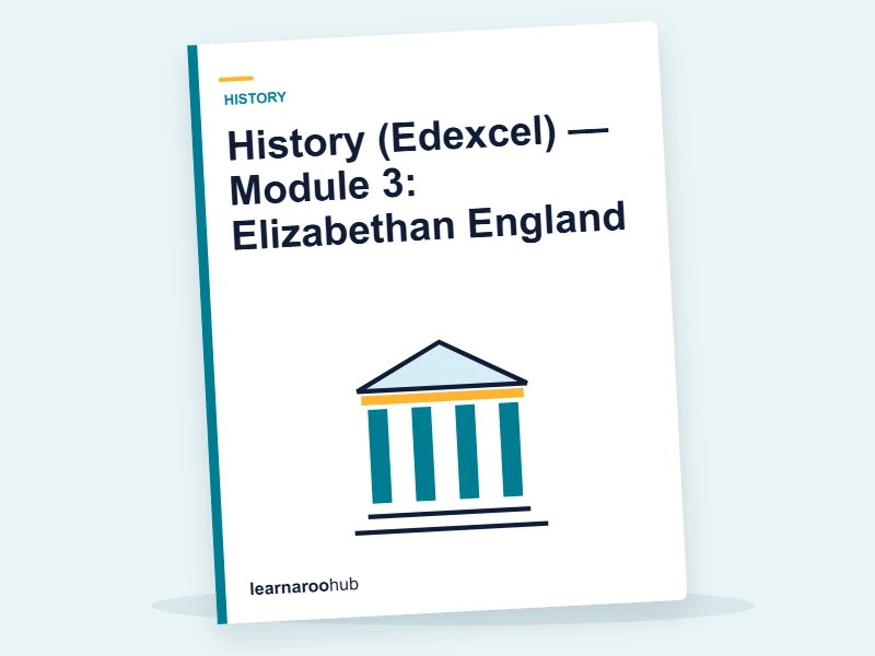 History (Edexcel) — Module 3: Elizabethan England — e-learning module cover