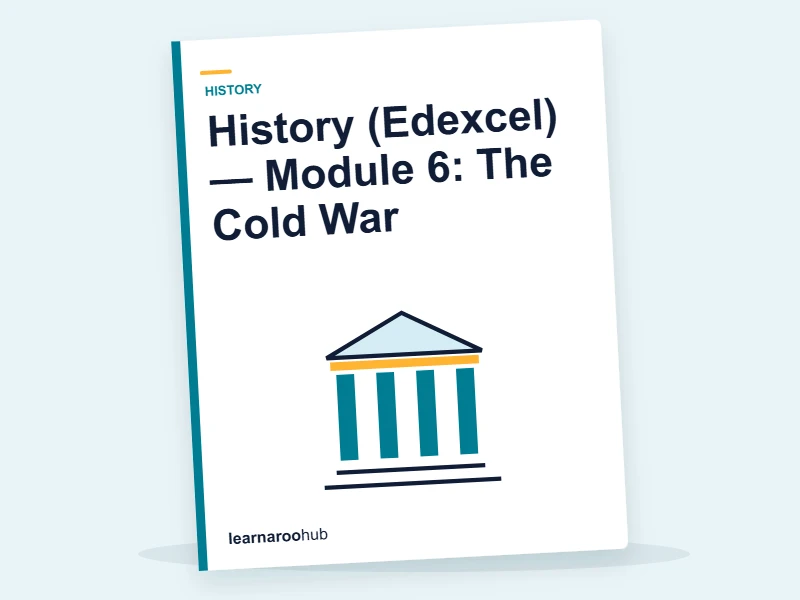 History (Edexcel) — Module 6: The Cold War — e-learning module cover