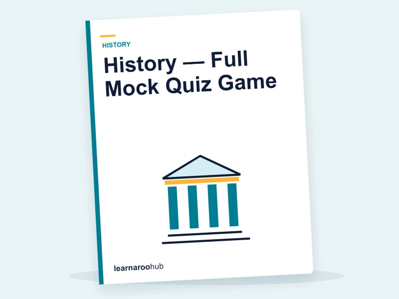 History — Full Mock Quiz Game — quiz cover
