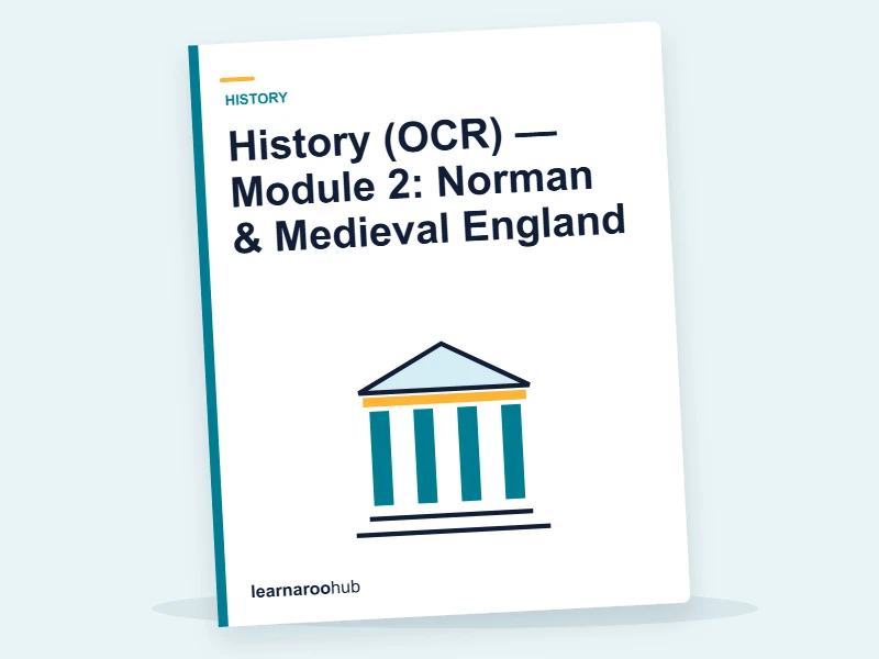 History (OCR) — Module 2: Norman & Medieval England — e-learning module cover