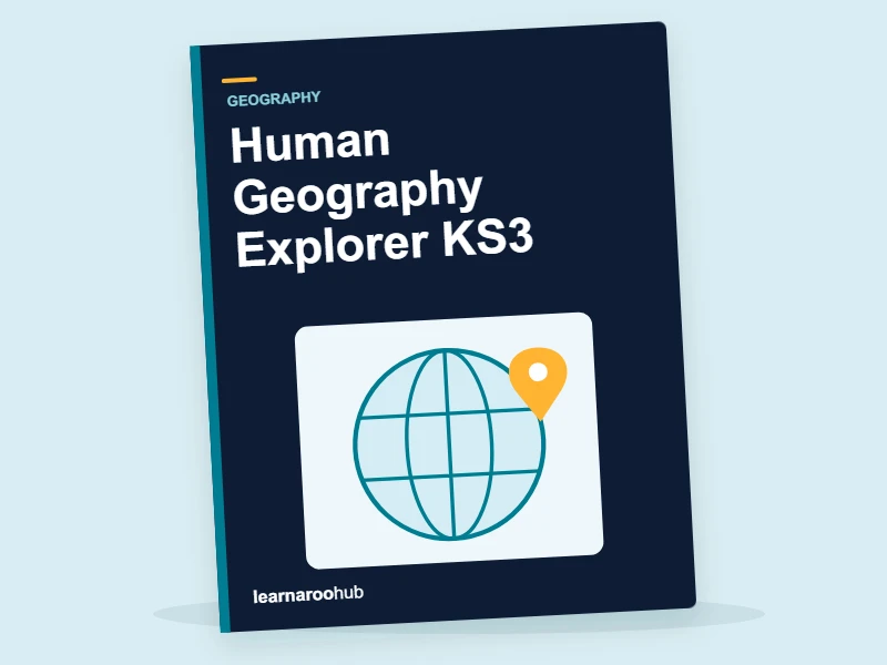 Human Geography Explorer KS3 — activity book cover
