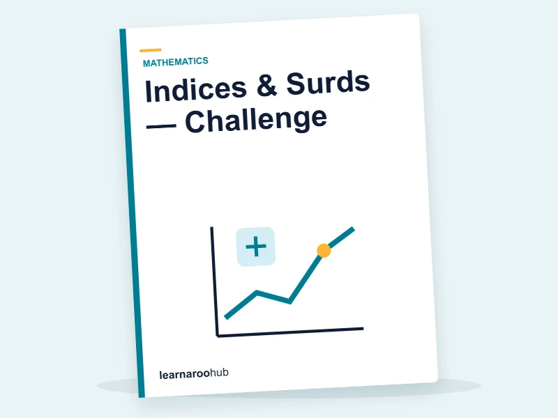 Indices & Surds — Challenge — quiz cover