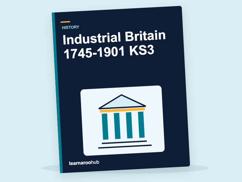 Industrial Britain 1745-1901 KS3 — activity book cover