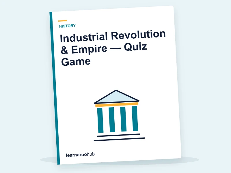 Industrial Revolution & Empire — Quiz Game — quiz cover