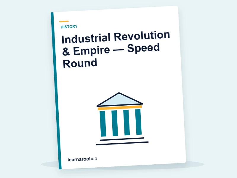 Industrial Revolution & Empire — Speed Round — quiz cover