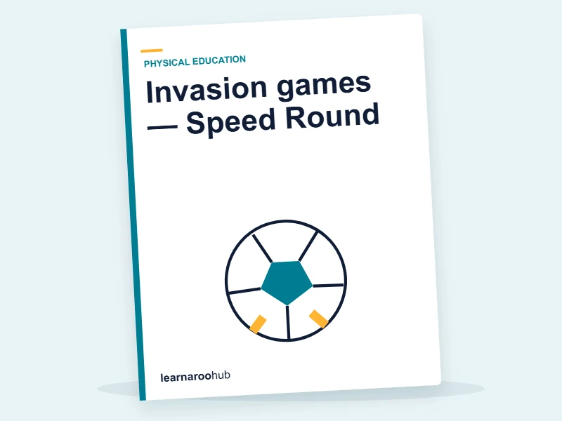 Invasion games — Speed Round — quiz cover