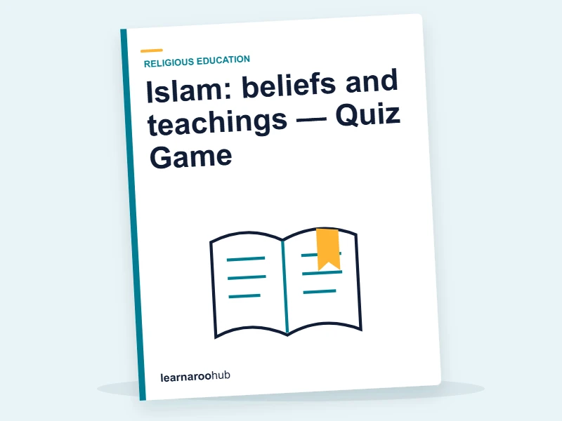 Islam: beliefs and teachings — Quiz Game — quiz cover