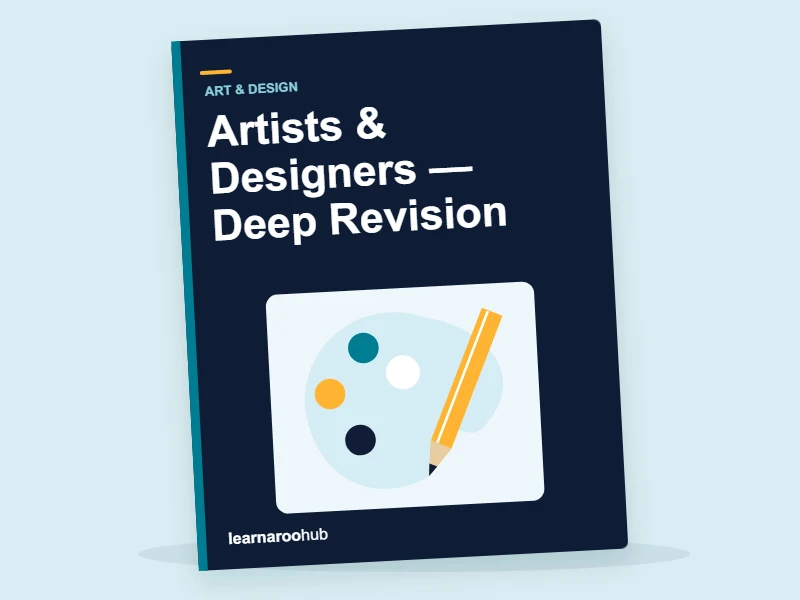 KS1 Art & Design: Artists & Designers — Deep Revision — activity book cover