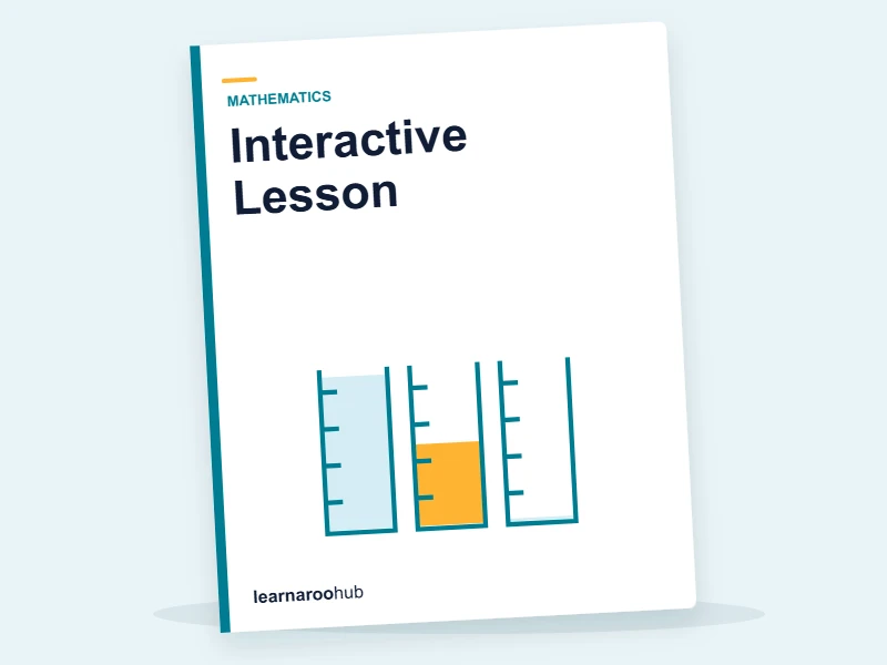 KS1 Capacity: Interactive Lesson — e-learning module cover