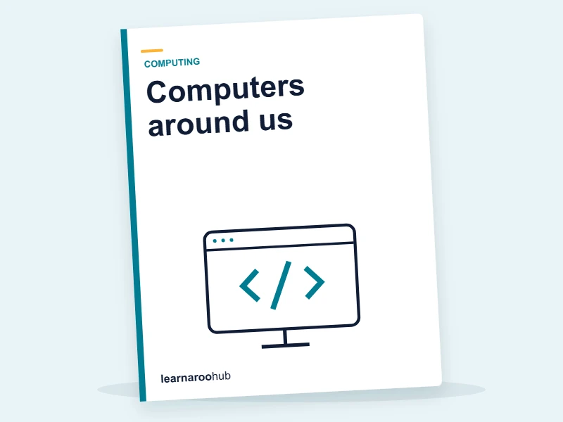 KS1 Computing — Module 1: Computers around us — e-learning module cover