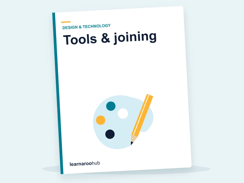 KS1 D&T — Module 3: Tools & joining — e-learning module cover