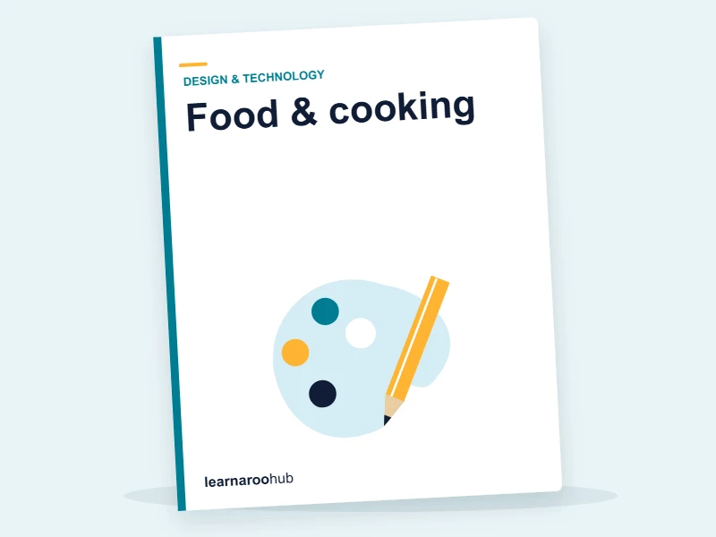 KS1 D&T — Module 5: Food & cooking — e-learning module cover